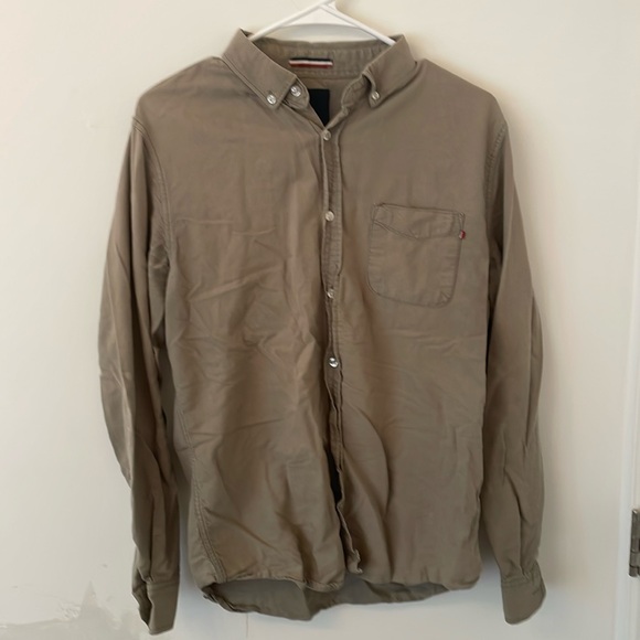 Cotton On Green Button Down - Picture 1 of 4